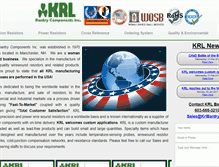 Tablet Screenshot of krlbantry.com